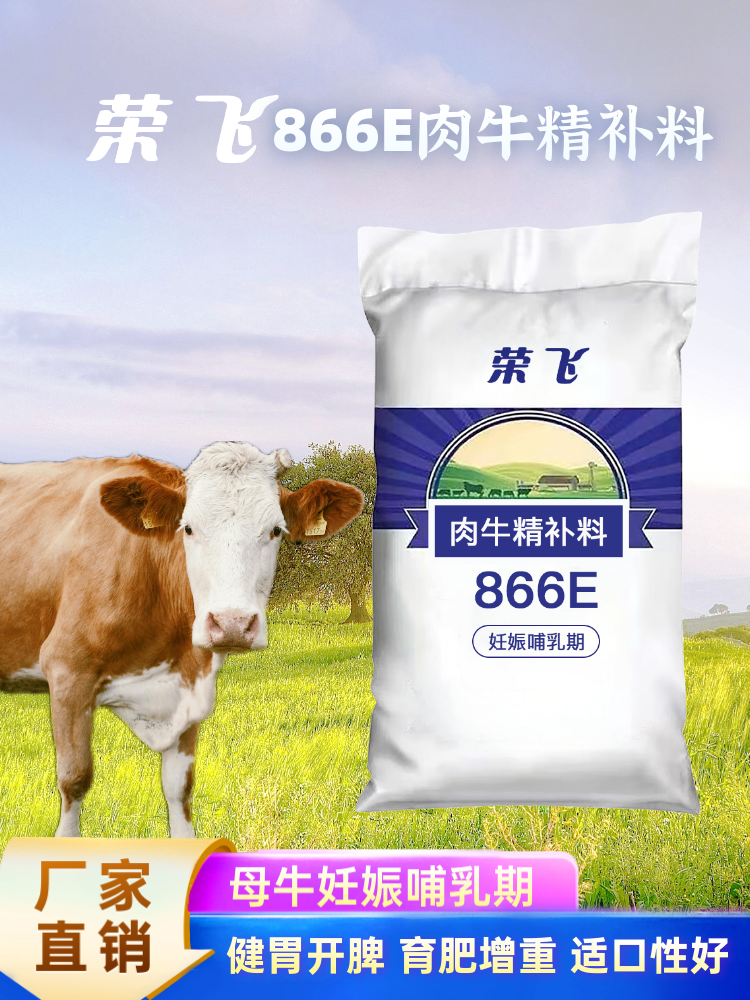 866E - 母牛妊娠哺乳期 - 肉牛精补料